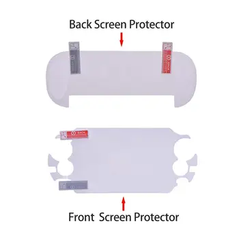

Protector Film HD Screen Game Player Screen Protection Pad Front And Back Film For Sony PS Vita PSV