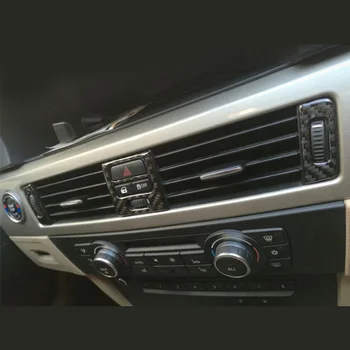 

Accessory Air Outlet Trim Decorative 5pcs Auto Central Vent For BMW 3 Series E90 E92 E93 2005-2012