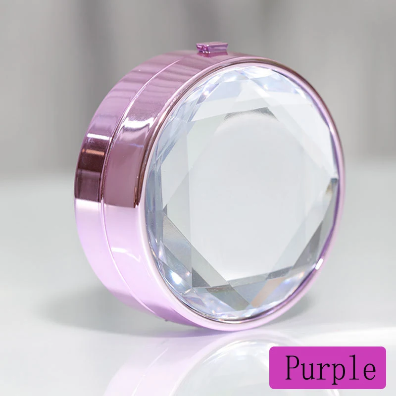 New Diamond Pattern Contact Lens Companion Box Beauty Lenses Box Contact Lens Case