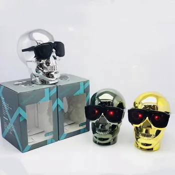 

LED light Handsfree boombox loudspeaker FM Radio subwoofer Speaker+Mic wireless portable caixa de som bluetooth speakers F4040C