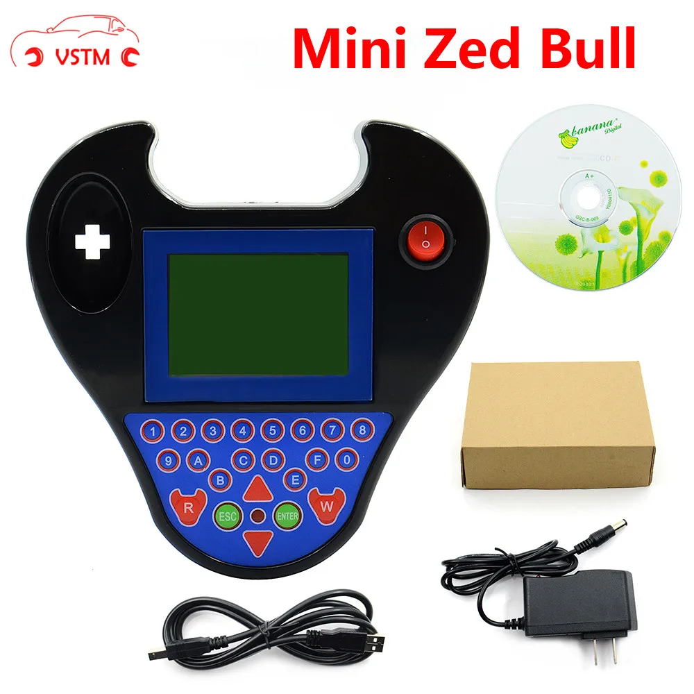 Универсальный программатор ключей Smart Zed-Bull с мини-типом для многих автомобилей
