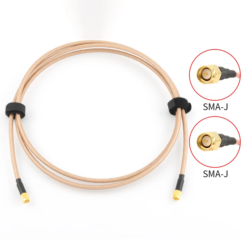 PURELIN RG142 SMA Male plug to Straight Connector RF Coaxial Jumper Pigtail Cable Free Ship | Электроника
