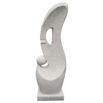 

Customized large grey granite sculpture caving for garden