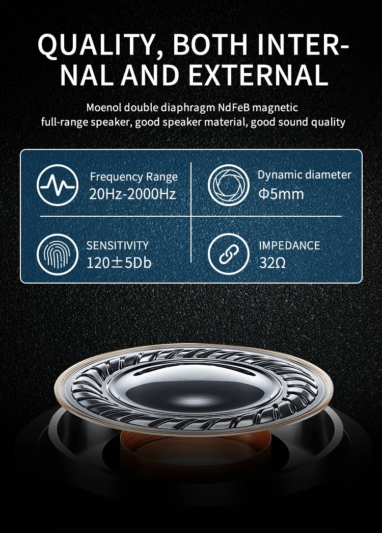 BW-607 TWS Bluetooth наушники гарнитура Bluetooth 5,0 шумоподавление портативные спортивные наушники бинауральные звонки для IOS Xiaomi
