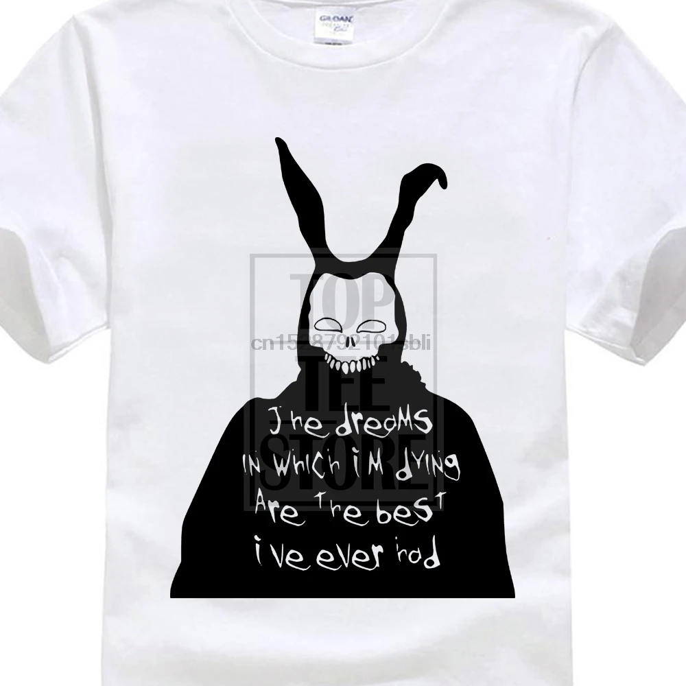 2017 Мужская футболка Donnie Darko-Frank Rabbit с 3D принтом мужские футболки из 100% хлопка