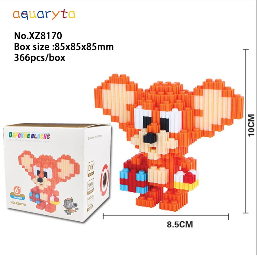 

Aquaryta Adult and Children's Building Block Set Diamond Micro Building Block Assembly Action Exquisite Christmas Birthday Gift
