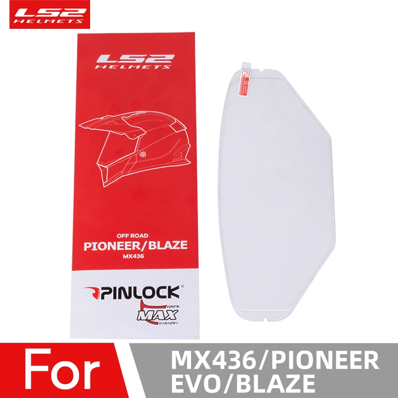 Visiera casco LS2 MX436 originale trasparente Pinlock patch  antiappannamento adatto per LS2 PIONEER EVO lente per casco pellicola  antiappannamento| | - AliExpress