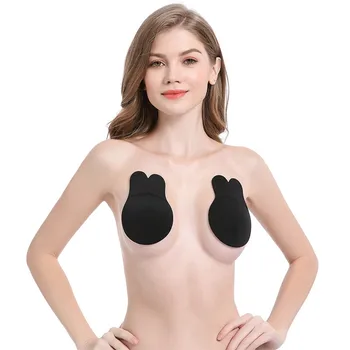 

Reusable Women Breast Petals Lift Nipple Cover Invisible Petal Adhesive Strapless Backless Stick on Bra Silicone Breast Stickers