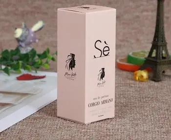

CMYK printing octagon 100ml custom design packaging round refillable new design fashion perfume bottles box ---DH12121