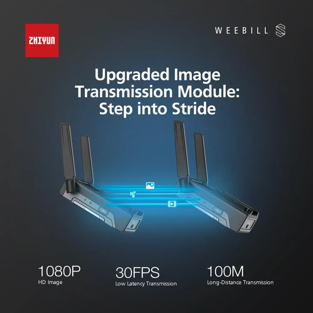 Zhiyun Weebill S / лаборатории 3 осевому гидростабилизатору Камера стабилизатор для Sony