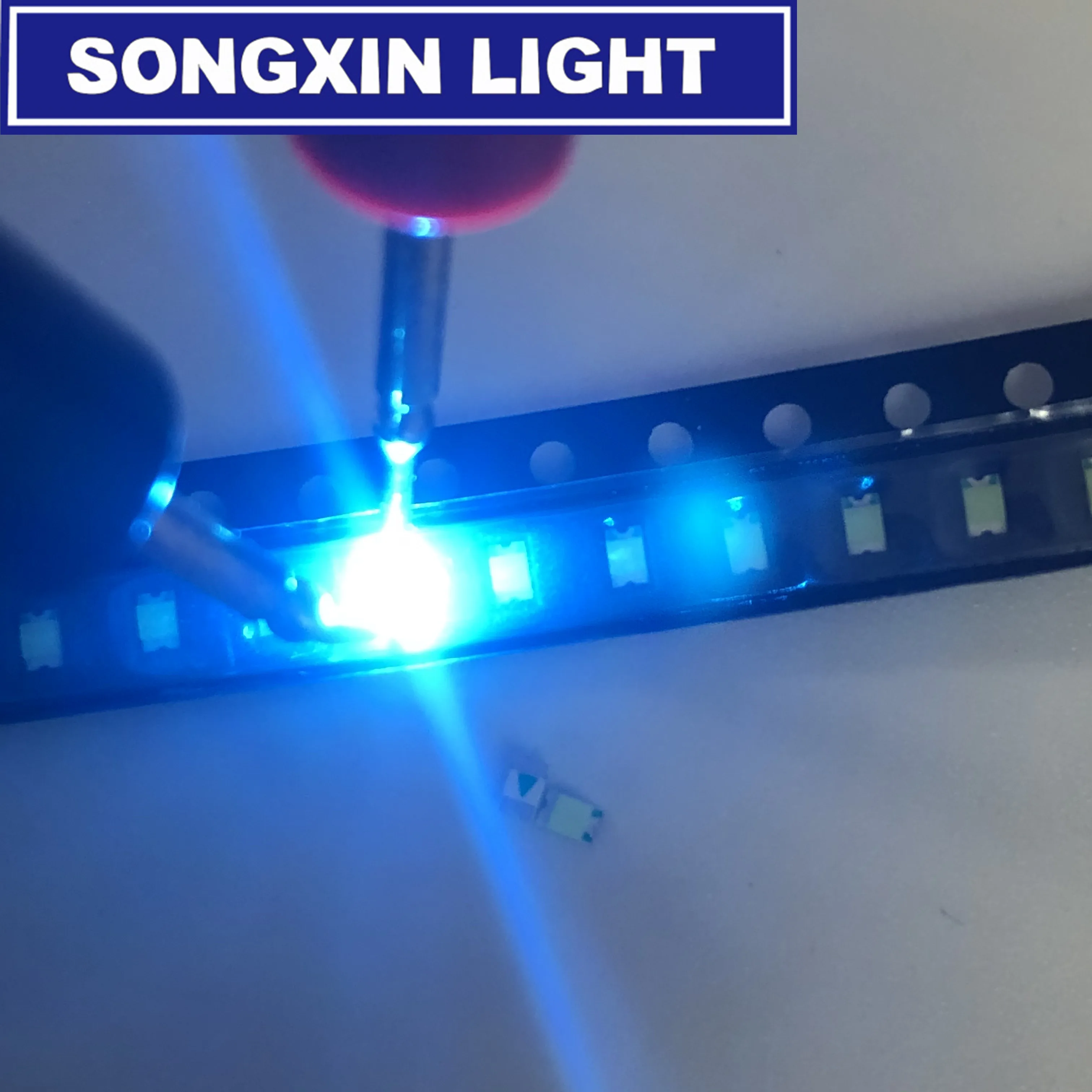 50 шт. 2 0*1 25*0805 мм SMD 2012 3 0 светодиодный светильник голубого цвета в нм мкд оптовая