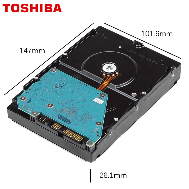 TOSHIBA 4 ТБ жесткий диск видеонаблюдения DVR NVR CCTV монитор HDD HD Внутренний SATA III 6 ГБ/сек.