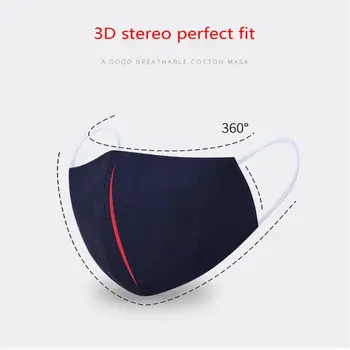 

1 Pcs Linen Cotton Sunscreen Mouth Mask Anti Dust Pollution Washable PM2.5 Face Mask Reusable