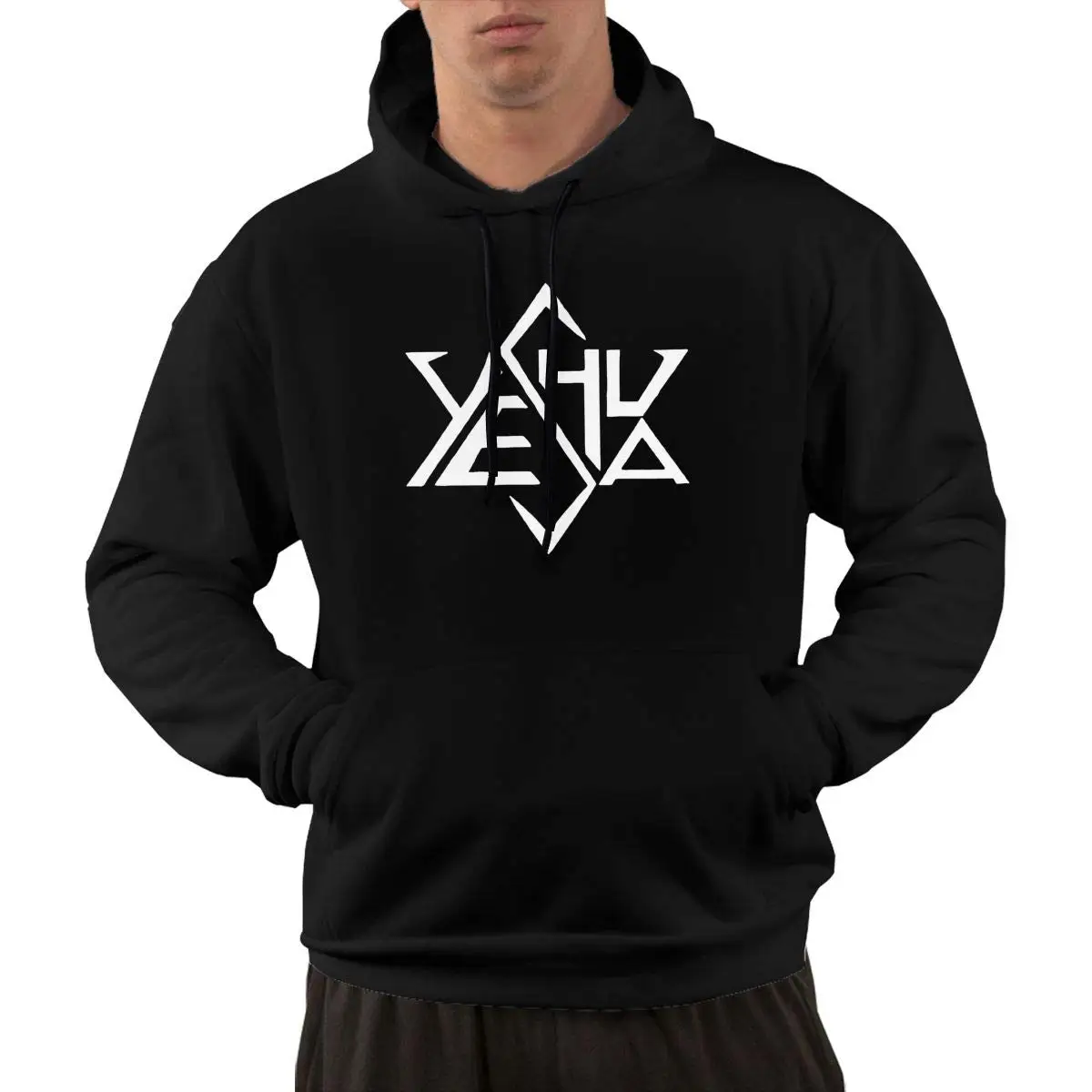 Yeshua Star Tetrahedron of David Logo 2 мужские Толстовки одежда и спортивная мужская толстовка
