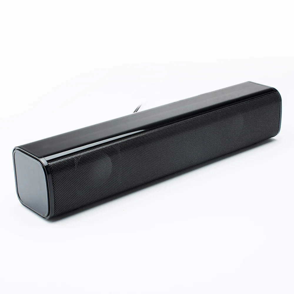 2*3 Вт usb bluetooth динамик Саундбар аудио плеер 3,5 мм проводной ПК портативный динамик s сабвуфер для домашнего офиса ТВ ПК проектор