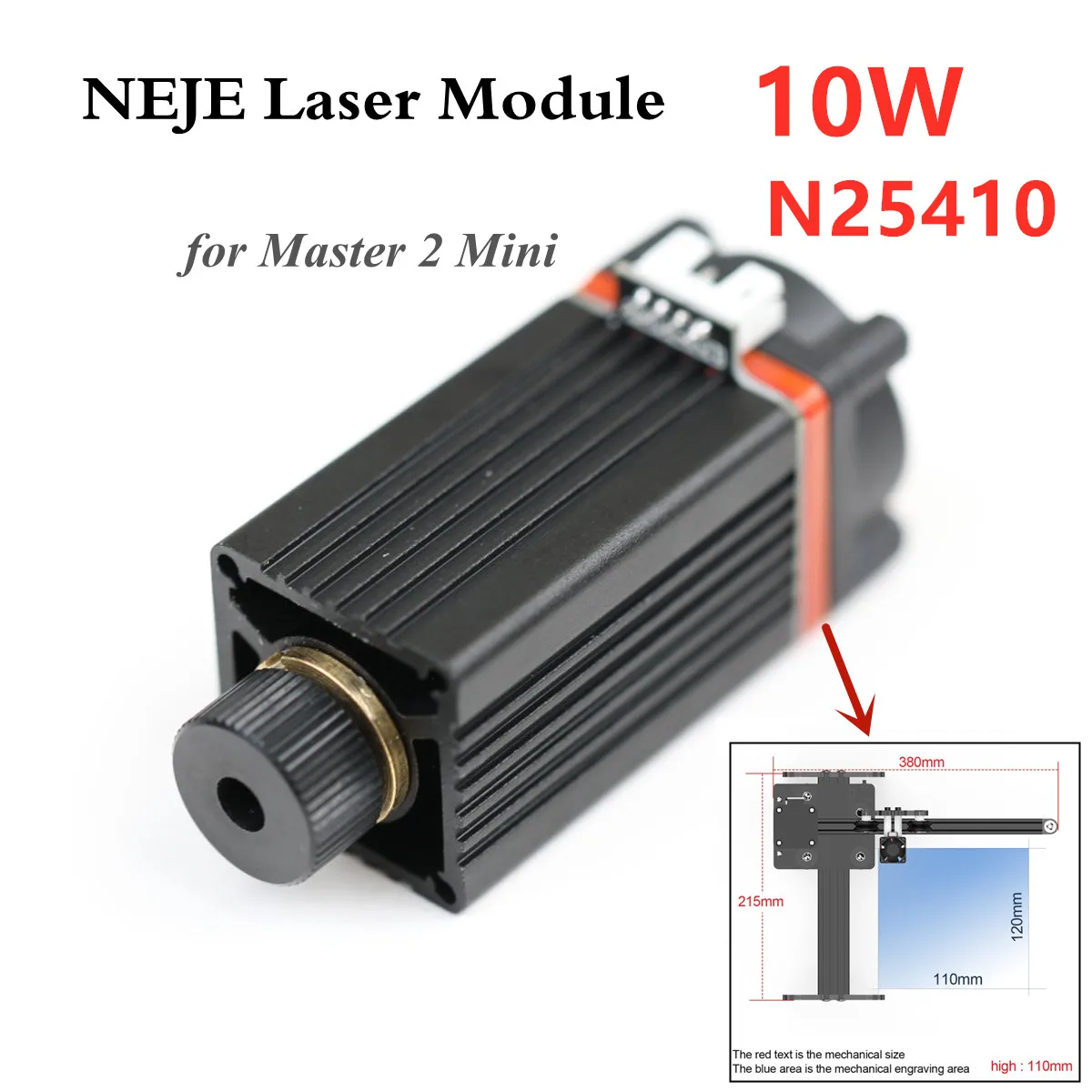 cutting saw machine NEJE Master 2S 20/30/40/50/80W Laser Module CNC Laser Head 450nm TTL Module Set for Laser Cutting Machine Engraver Wood Cutting wood routers for sale Woodworking Machinery