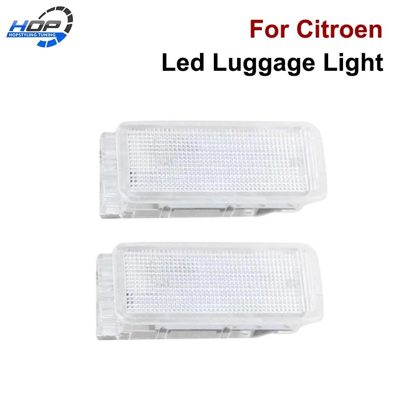 

2x 18SMD LED luggage lights car compartment Interior lamp light For C.itroen C2 C3 C4 C5 C6 C8 DS3 Saxo Xantia Xsara Picasso