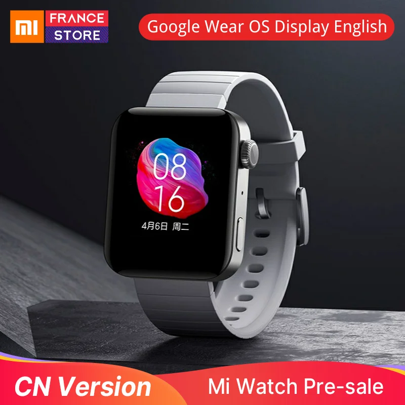 Xiaomi Mi Watch часы CN версия MIUI для Smartwatch процессор Qualcomm поддержка воспроизведения