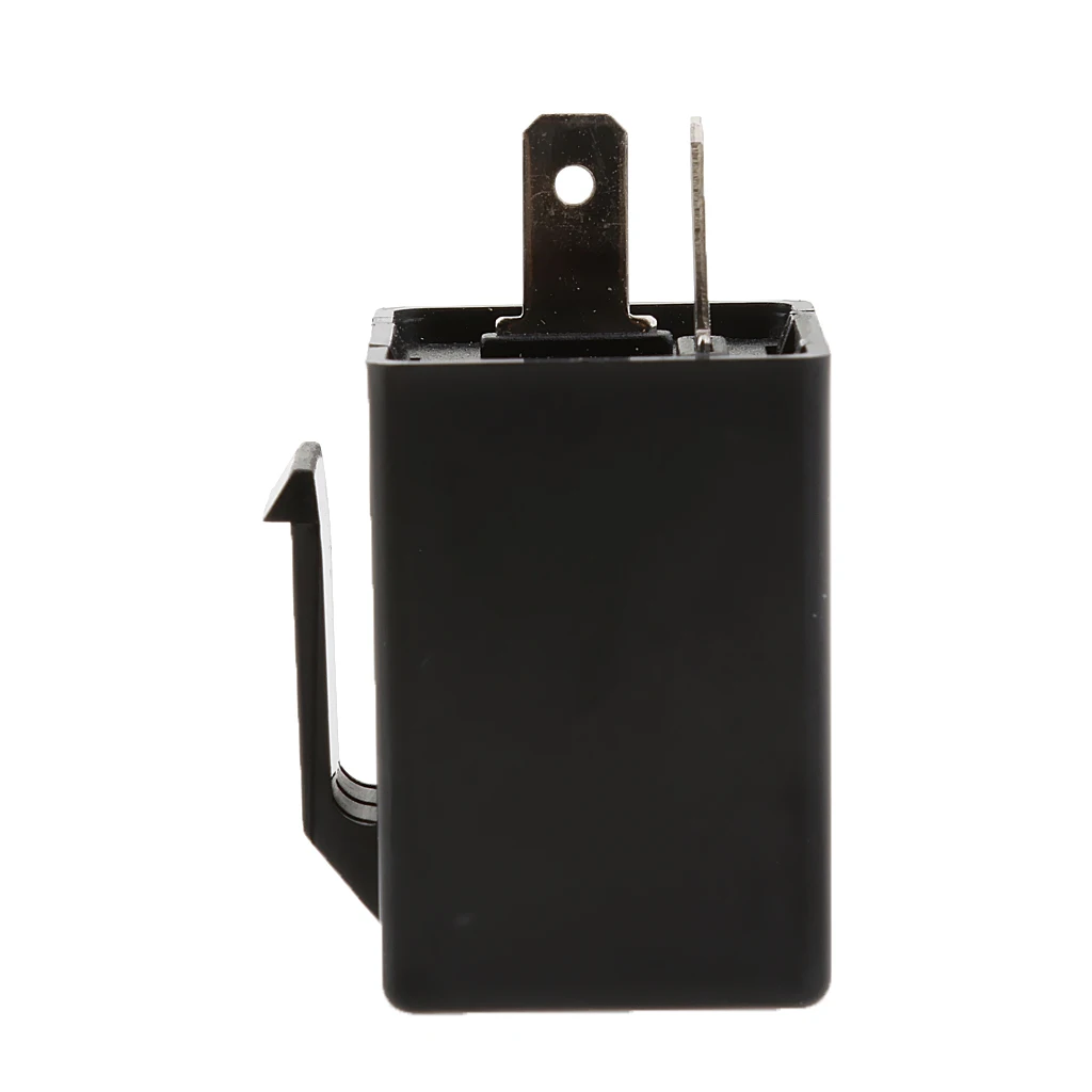 LED Flasher DC 6-12V 2-Pin Universal for Motorbike Blinker Electronic Flasher Relay Beeper Fix Flash Motorcycle Motorbike