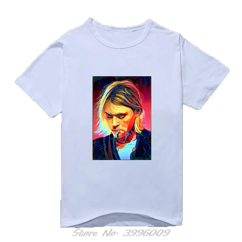 Мужская футболка Nirvana Kurt Cobain, Harajuku Song, лирика, принт в рамке, рок-звук, футболка, мужская летняя футболка большого размера