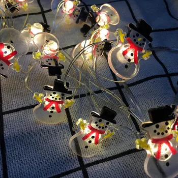 

Leeiu Christmas Ornaments 20 LED Light String Christmas Tree Decoration Merry Christmas Decorations For Home New Year