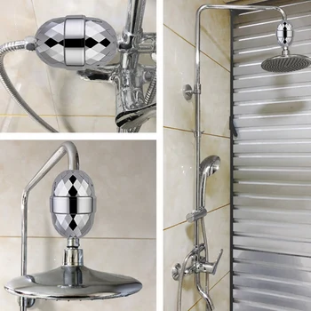 

15 Stage Shower Filter - Dramatically Purifies Your Water and Revitalizes Your Body - Fits Any Shower Head