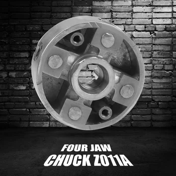 

Zinc Alloy 4-Jaw Lathe Chuck Clamps Wood Turning Lathe Z011A Collet Tool Kits Outdoor Anti-resistance Repairing Parts