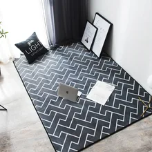 Современный ковер в скандинавском стиле, ковер из полиэстера для гостиной, детский игровой коврик для спальни, ванной комнаты, домашний дверной коврик, alfombra
