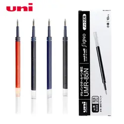 24 шт Uni-Ball UMR-85 Signo Refills для UMN-152/207/105 микро линия 0,5 мм роликовый шар Япония черный/синий/красный/синий черный цвета
