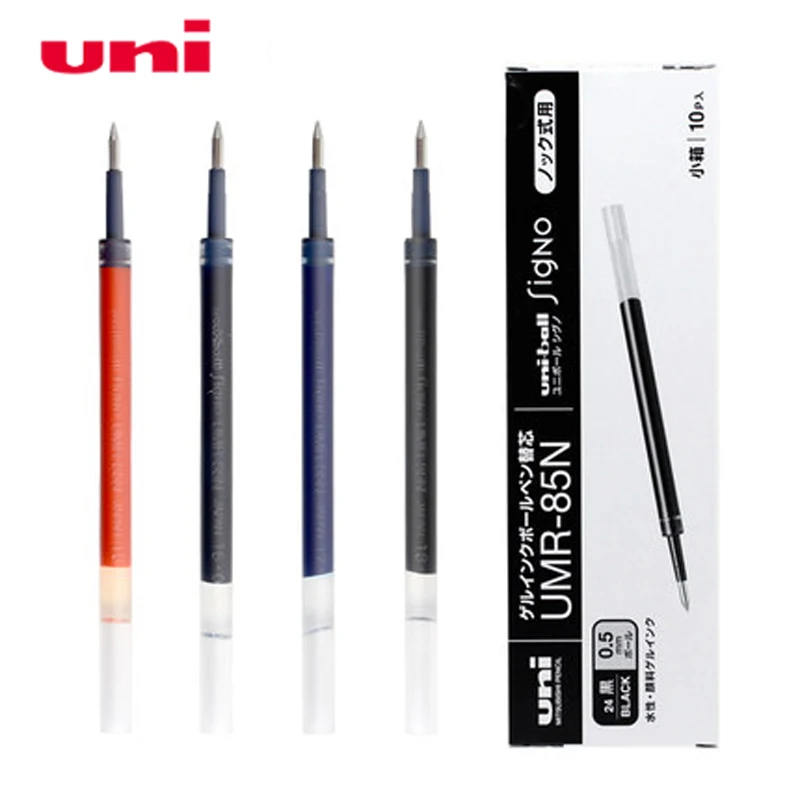 

24 Pieces Uni-Ball UMR-85 Signo Refills for UMN-152/207/105 Micro Line 0.5mm Roller Ball Japan Black/Blue/Red/Blue Black Colors