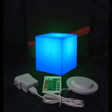 D10* 10*9 см освещение куб табурет led Настольная лампа куб барный табурет 1 шт