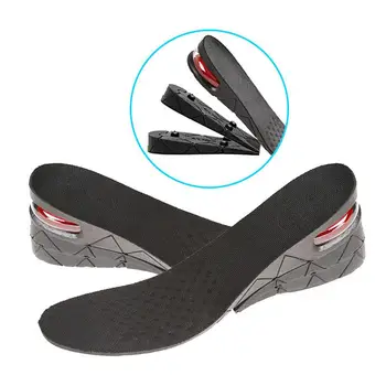 

1 Pair Hard Breathable Memory Foam Height Increase Insole Heel Lifting Inserts Shoe Lifts Shoe Pads Elevator Insoles for Unisex