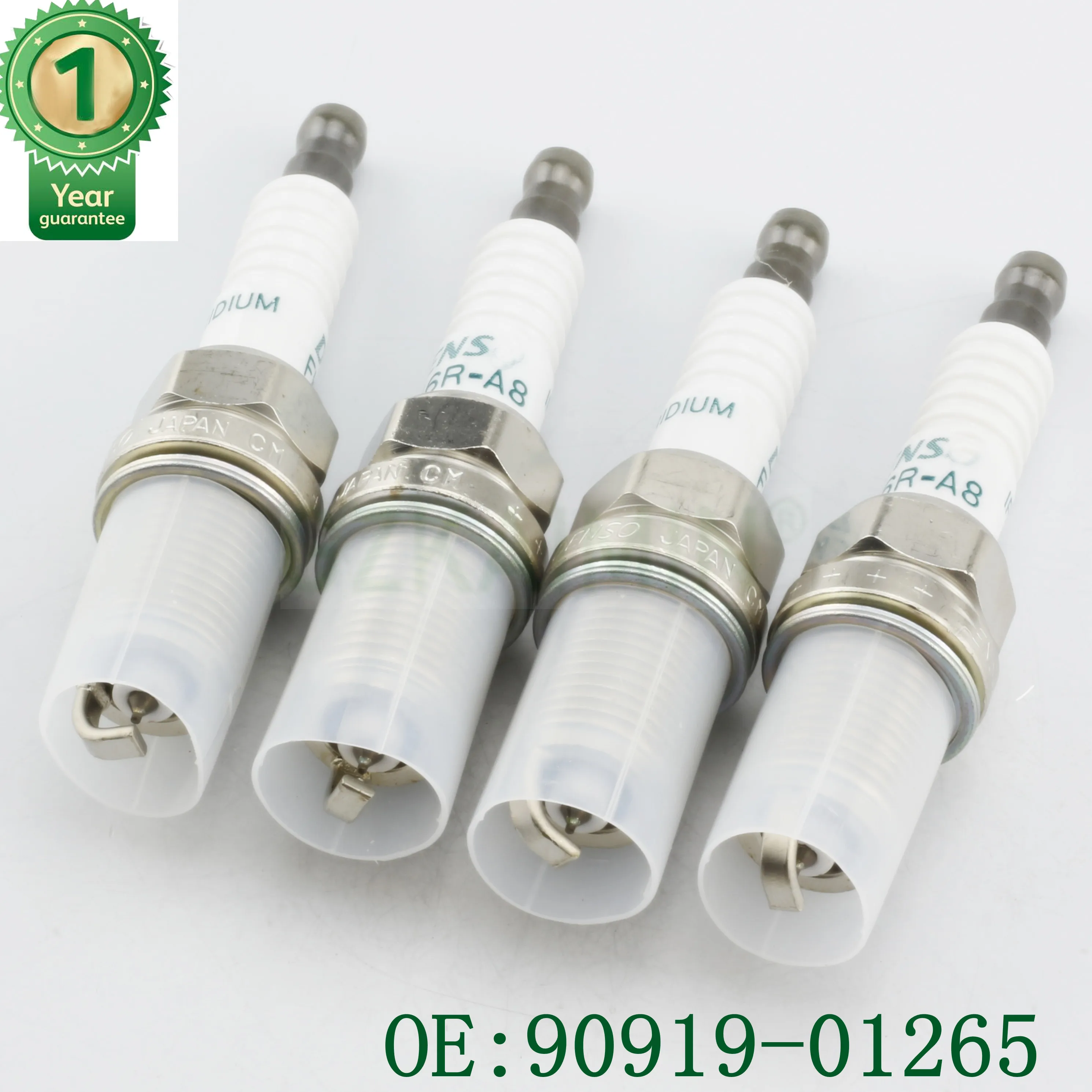 

Top 4pcs 90919-01265 FK16R-A8 Iridium Spark Plug for Toyota Prius C 1.5L 12-19
