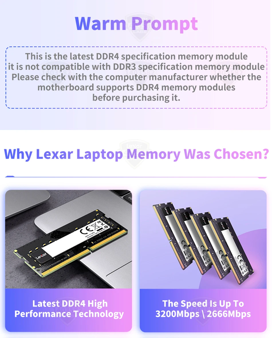 LEXAR Memory Sodimm