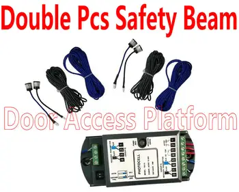 

Double Pcs Light Safe Beam for Automatic door open/close, Double Safety Beam Light Automatic door Sensor access controller beam