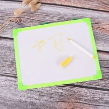 

Whiteboard Dry Wipe Board With Marker Pen For Children Mini Drawing Whiteboard Small Study Gifts Newest SD&HI Hanging Board