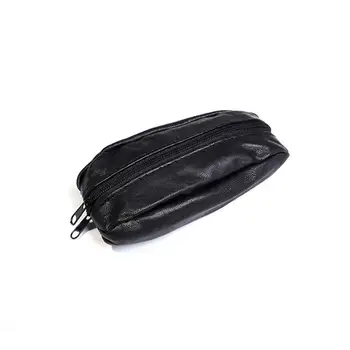 

1pc 12x6cm Portable Black Coin Purse Ultra-light Women Bag Handbag Multifunctional Fashion For Gifts Key Mini Purse PU Leat B7B5