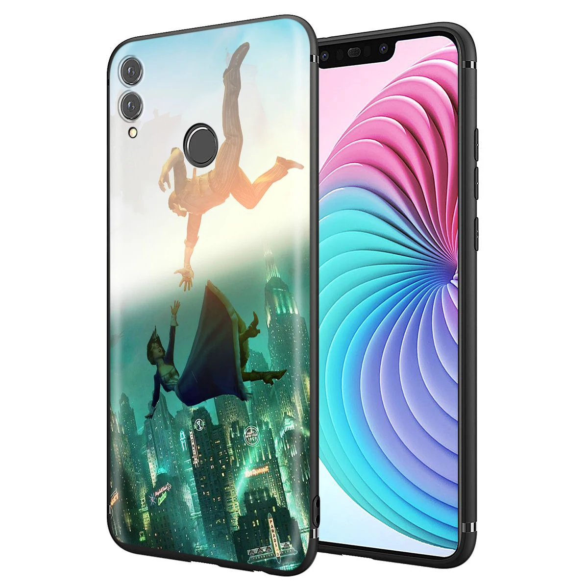 Чехол YIMAOC Bioshock для Huawei Mate 30 20 Honor Y7 7a 7c 8c 8x9 10 Nova 3i 3 Lite Pro Y6 2018 P30 P smart|Бамперы| |
