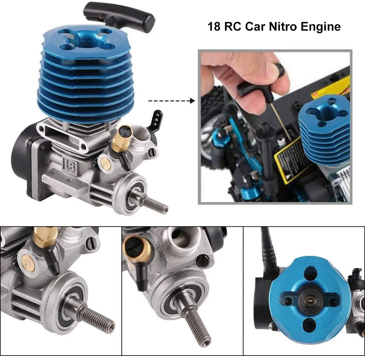SH18 Nitro Engine SH 18 Nitro Engine 