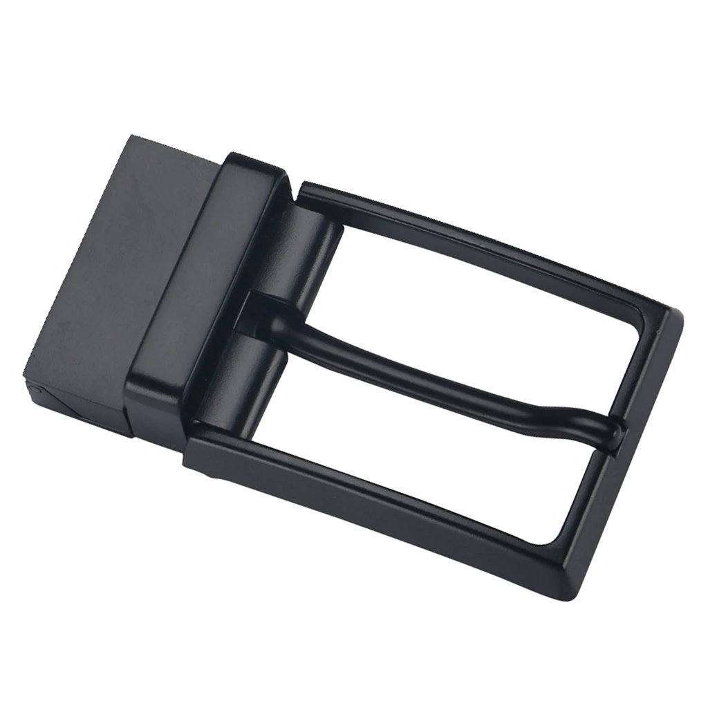 Mens Metal Reversible Belt Buckle Replacement Antique Pin Buckle Rectangular