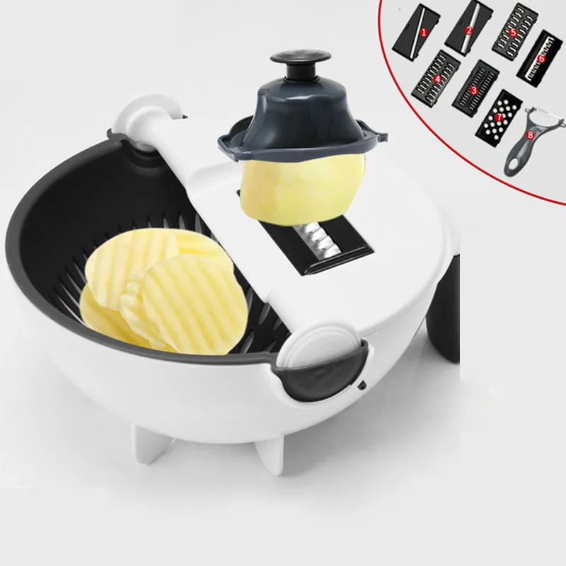 9 в 1 мандолин овощерезка Овощной Картофельная Терка Резак Овощечистка морковь