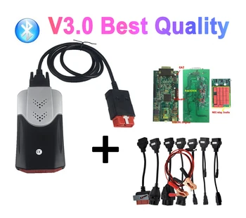 

2020 Best Diagnostic V3.0 NEW Relays PCB with bluetooth 2016.R0 with keygen tcs pro plus for delphis OBD2 Scanner tool with CASE