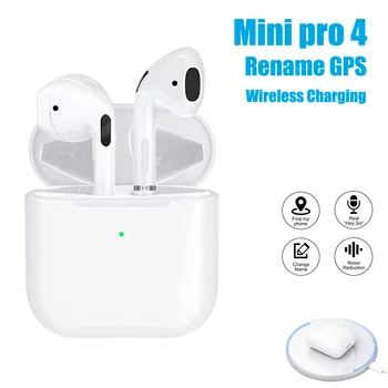 

New Air pro 4 wireless Headset Bluetooth 5.0 Earphone sport 9D HD Stereo Headsets Waterproof earbuds Noise Cancelling headset