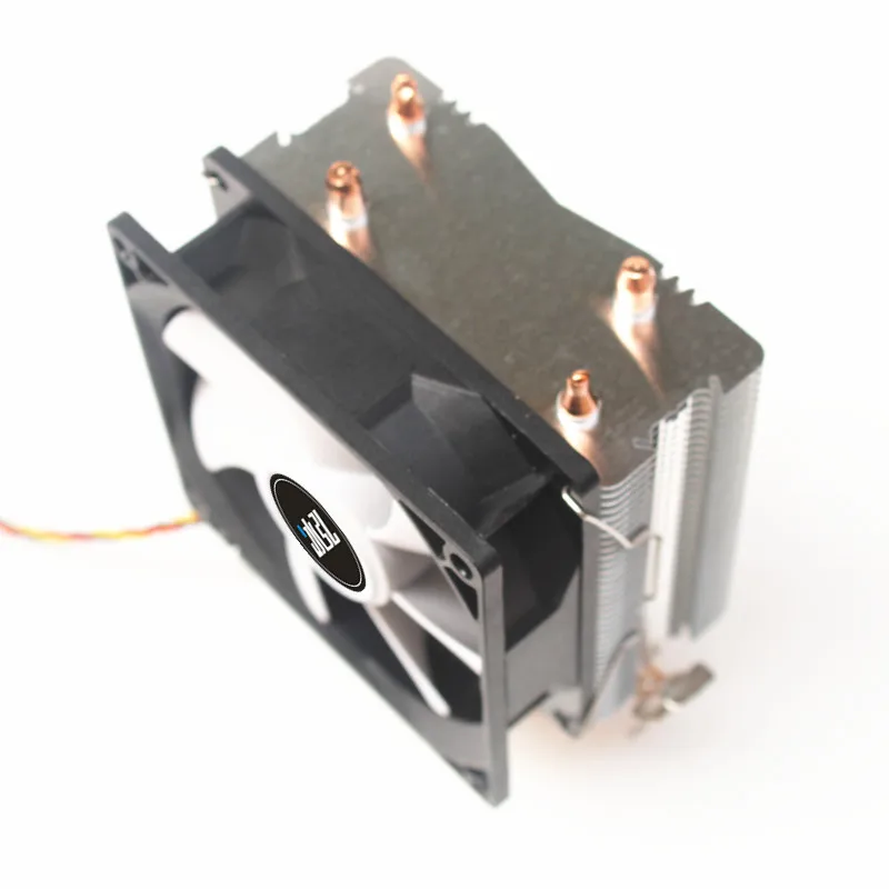 2 tubo cobre 3pin 90mm led ventiladores