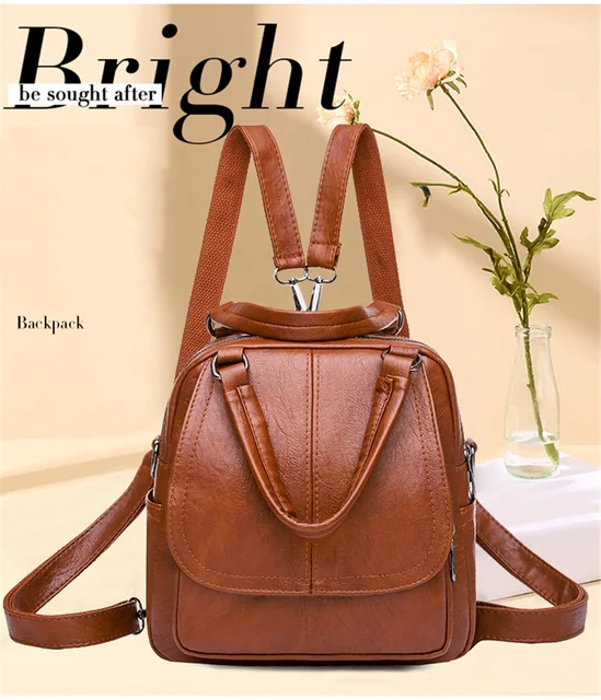 Fashion Mini Backpack Women Leather Double Straps Bag Handbag 41562 From  Fubar888, $76.5