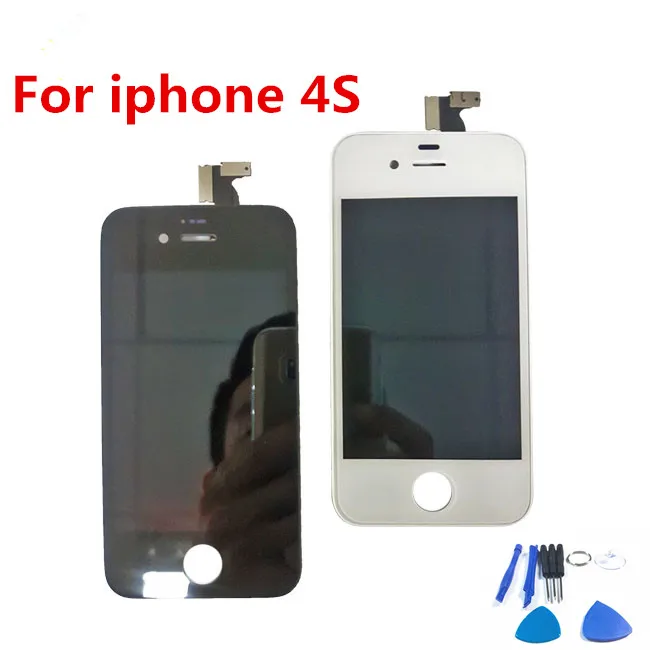 LCDs-For-iPhone-4s-4Gs-LCD-Display-Touch-Screen-No-Dead-Pixel-Digitizer-Assembly-Complete-Replacement_