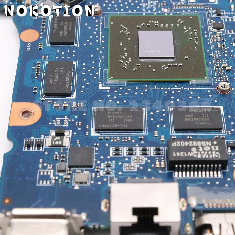 Материнская плата NOKOTION H000051770 для ноутбука Toshiba Satellite L850 C850 материнская HM76 DDR3 HD 7600M