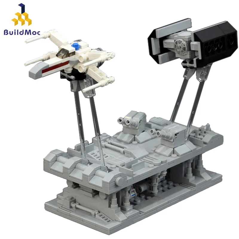 

Trench Run Pursuit Millennium Tie Fighter Interceptor Walker Building Blocks Brick Toys Children Wi