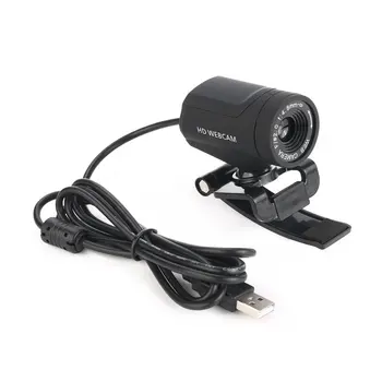

A7220C HD Webcam CMOS Sensor Web Computer Camera Built-in Microphone USB Plug and Play for Desktop PC Laptop for Video Calling