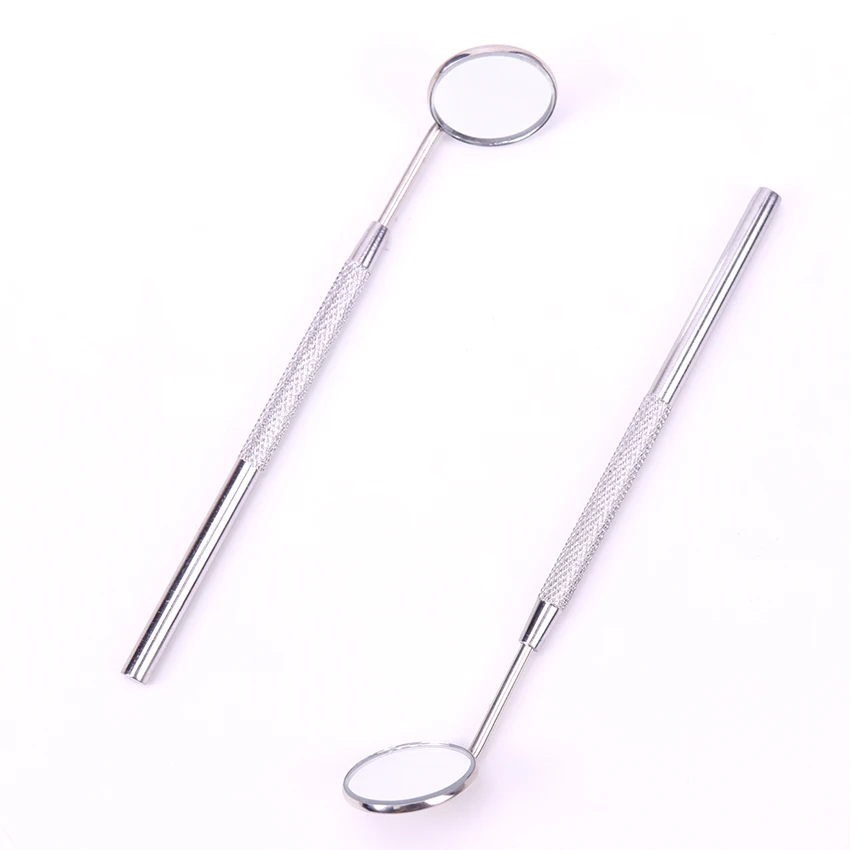 New Stainless Steel Ear Wax Cleaning Tools Mirror Instruments Mouth For Checking Eyelash Extension Applying Eyelash Tools Teeth
